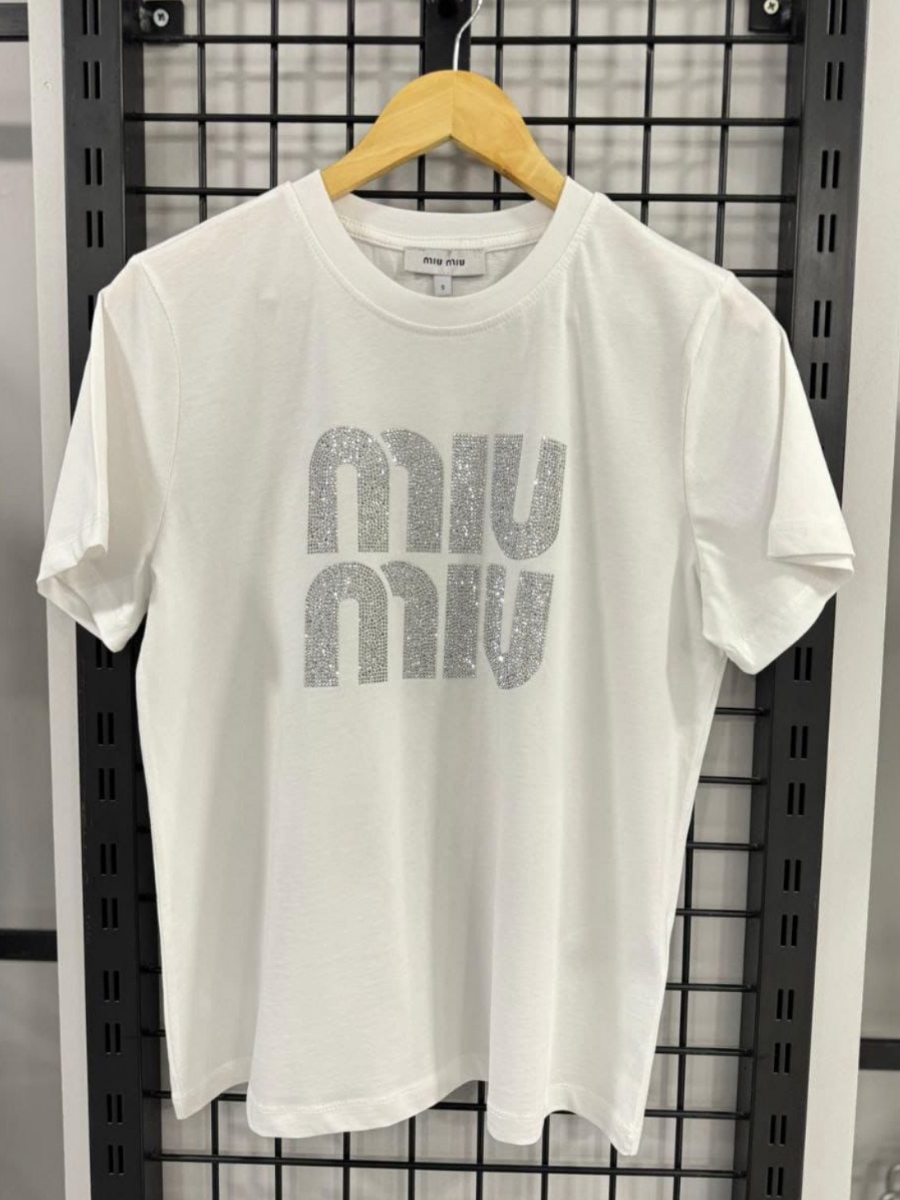 Miu Miu Tişört Beyaz