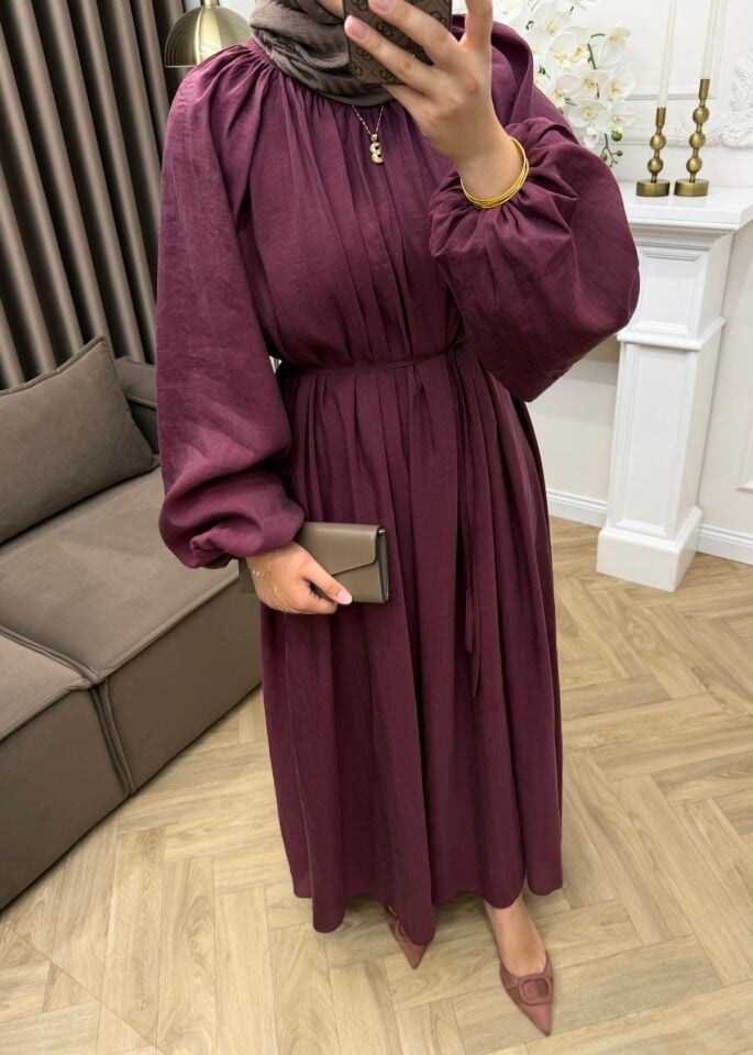 Rosali Vual Elbise Mürdüm