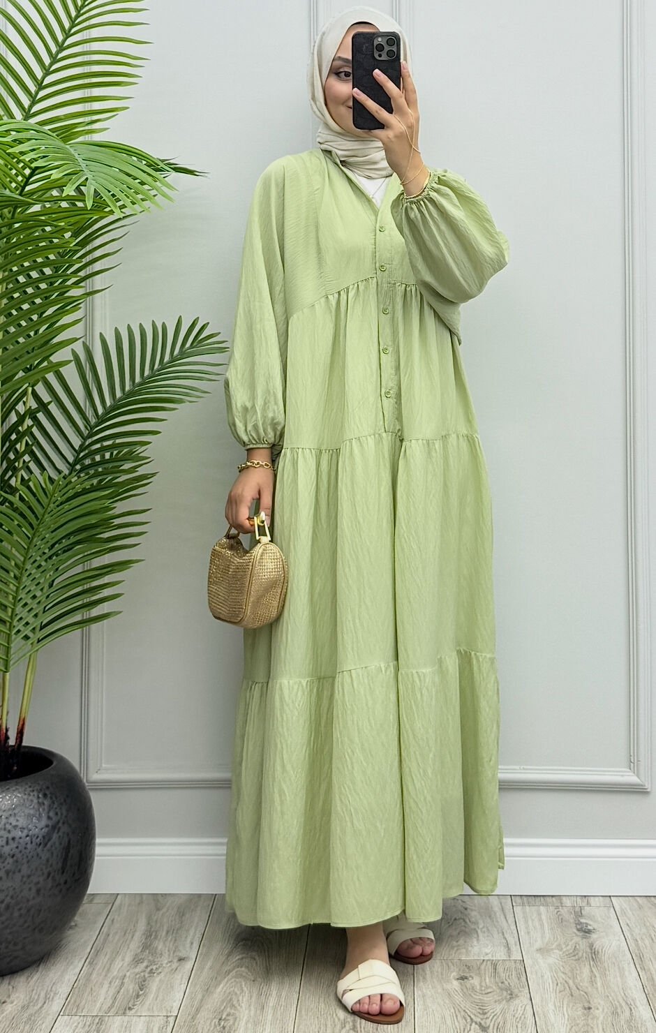 Hera Elbise Mint