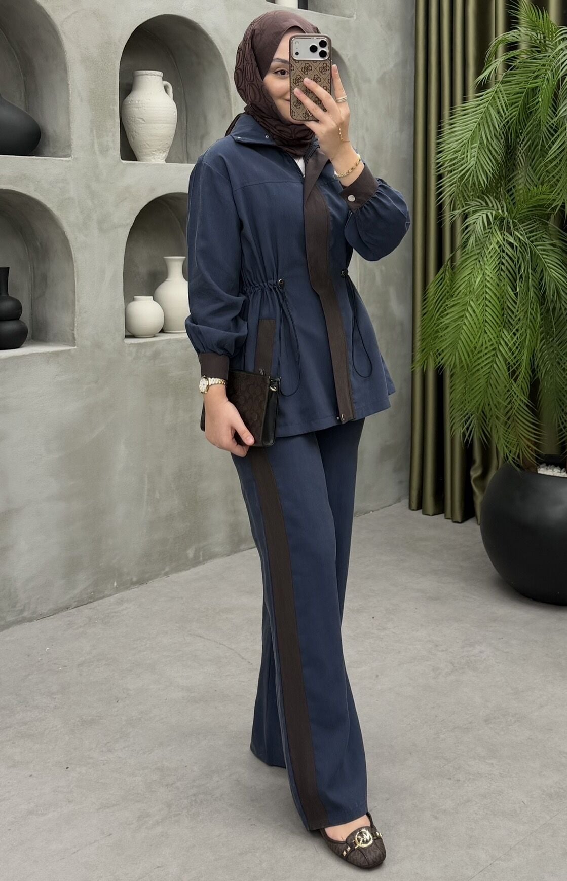 Olivia Tensel Takım Lacivert