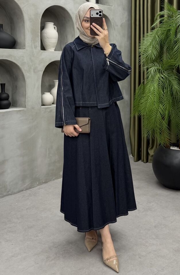 Sole Etekli Takım Lacivert