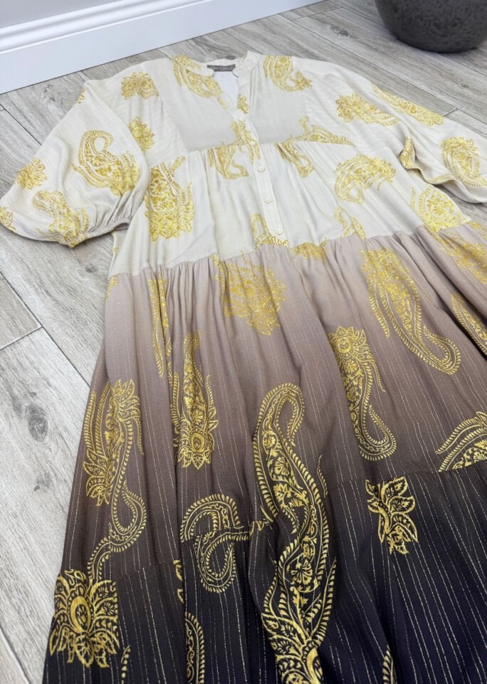 Otantik Simli Elbise