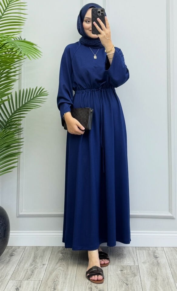 Safir Oysho Elbise Lacivert