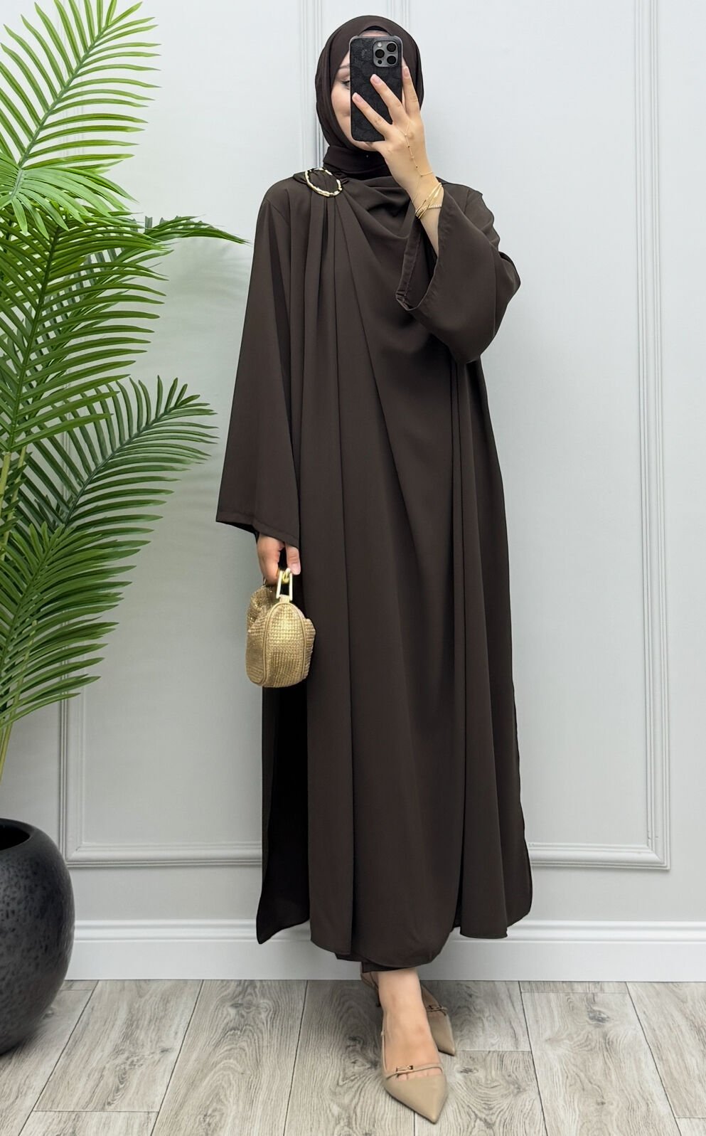 Layla Takım Kahverengi