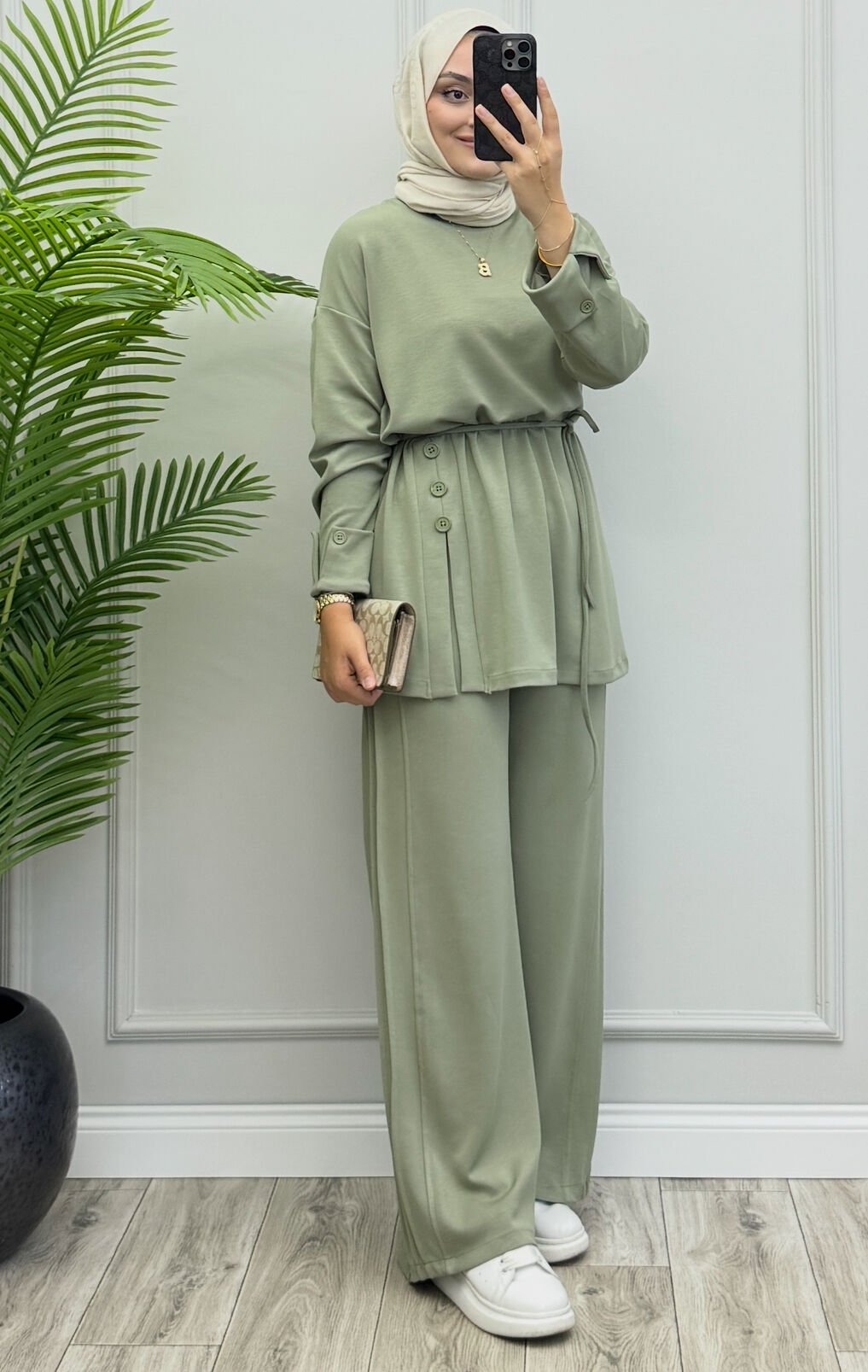 Yasmin Oysho Takım Mint