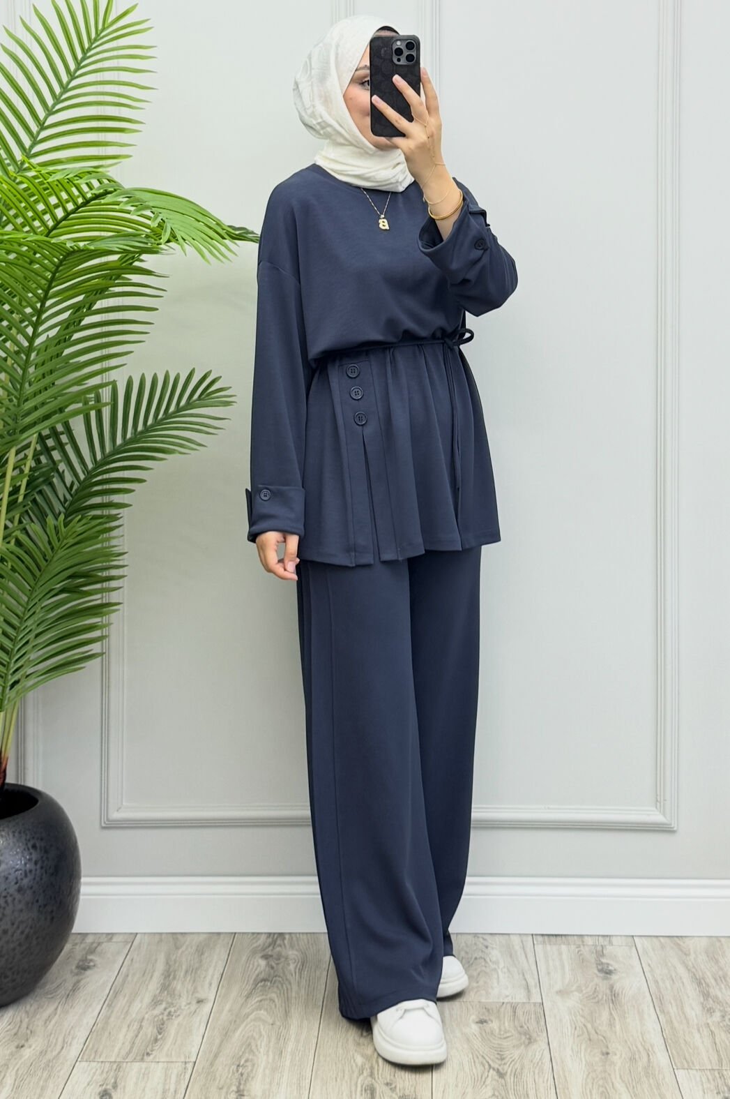 Yasmin Oysho Takım Antrasit