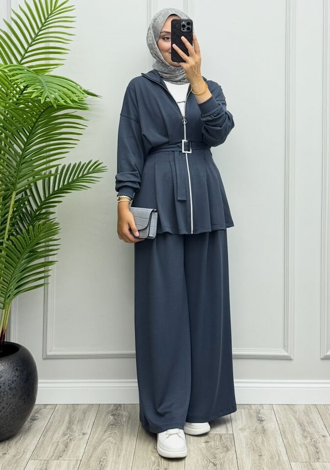 Petra Muadil Oysho Takım Antrasit