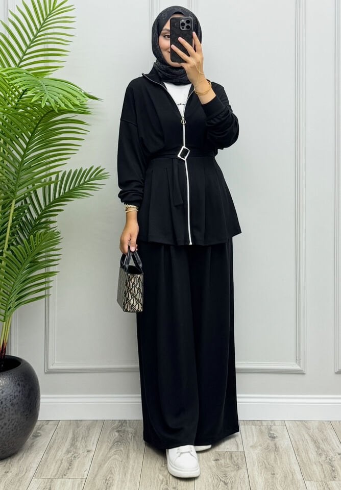 Petra Muadil Oysho Takım Siyah