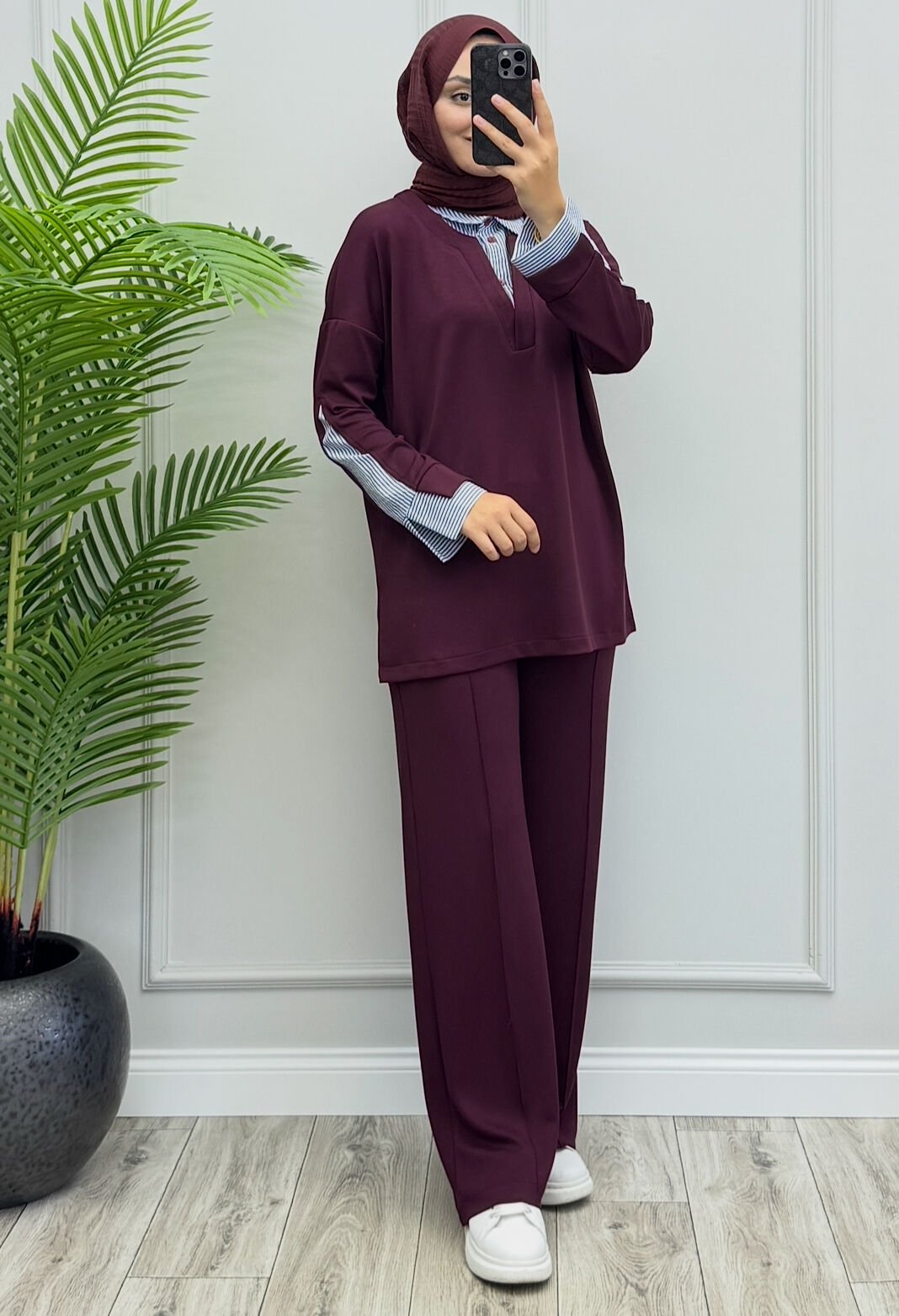 Twistt Oysho Takım Bordo