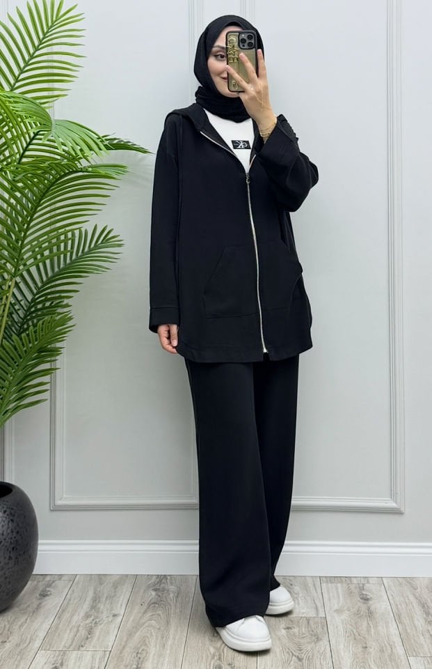 Verona Takım Siyah (ön sipariş)