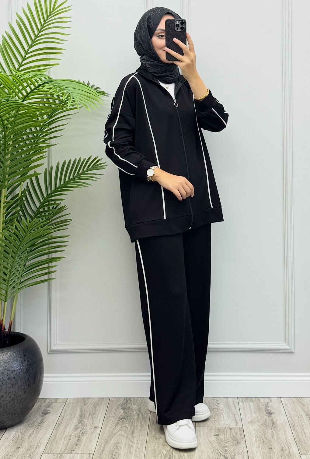 Biyeli Oysho Takım Siyah