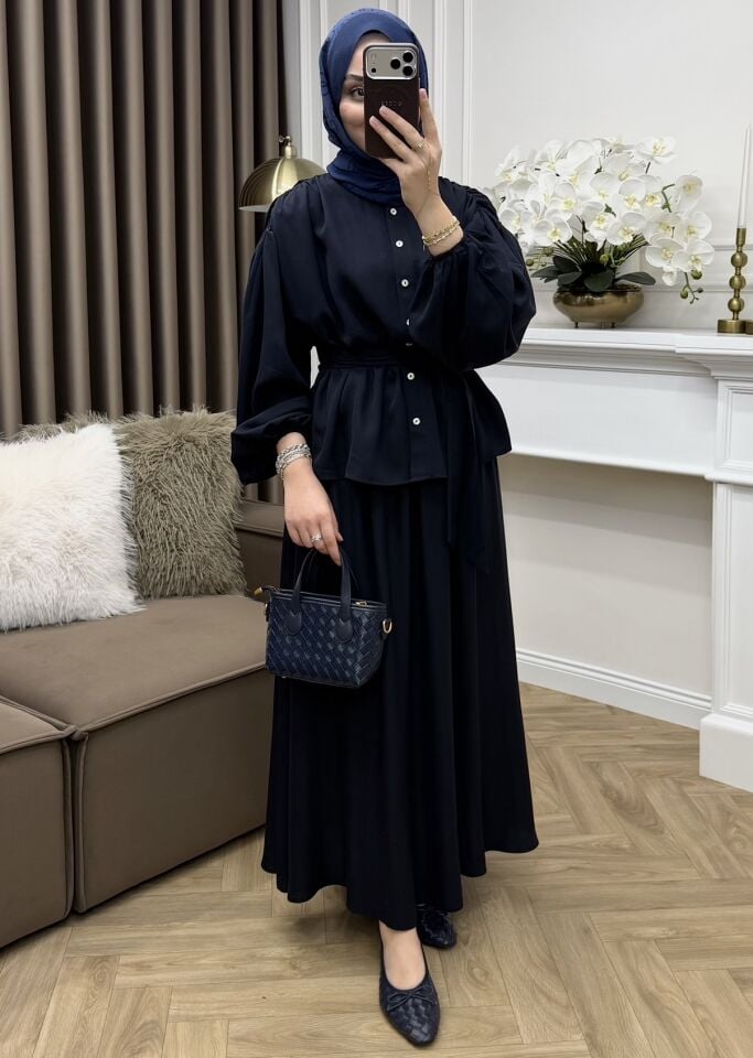 Luvia Etekli Takım Lacivert