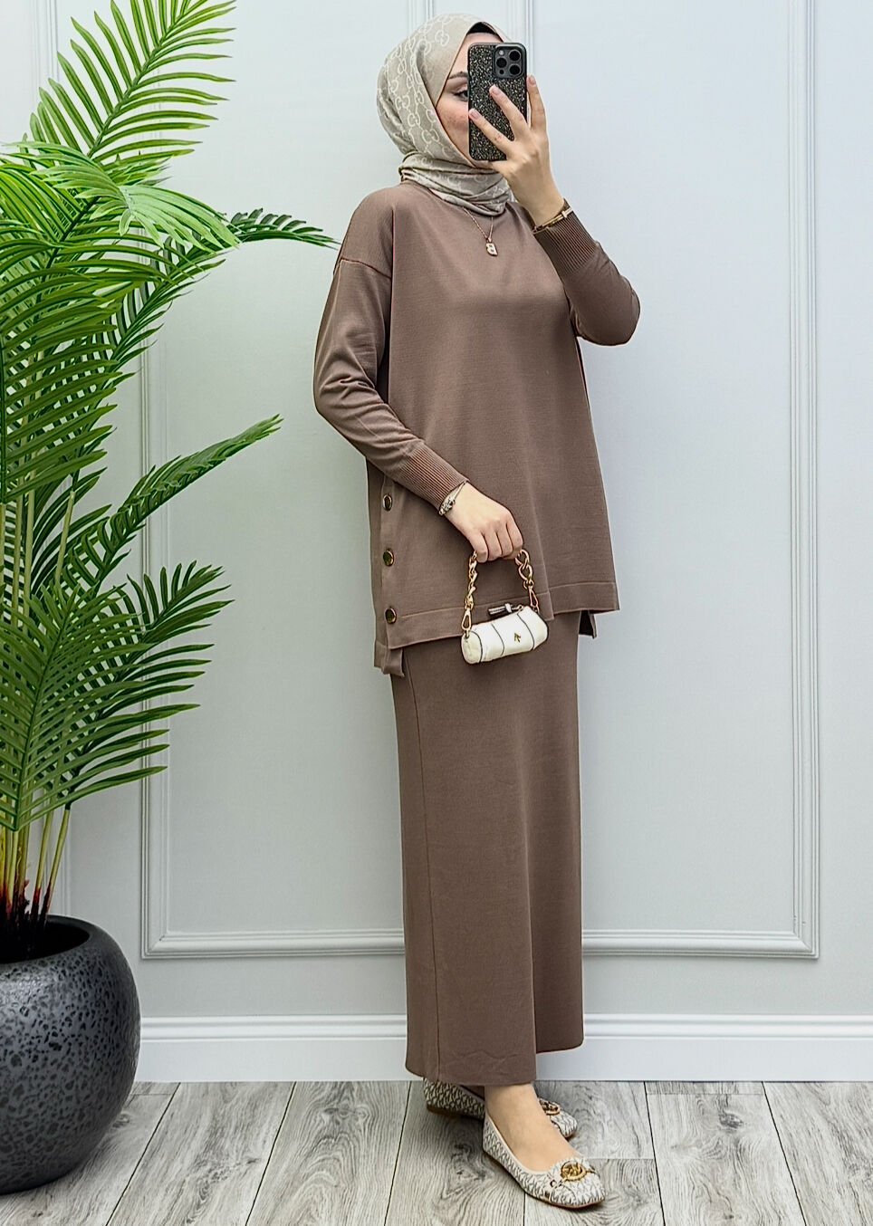 Lotus Merserize Etekli Takım Vizon