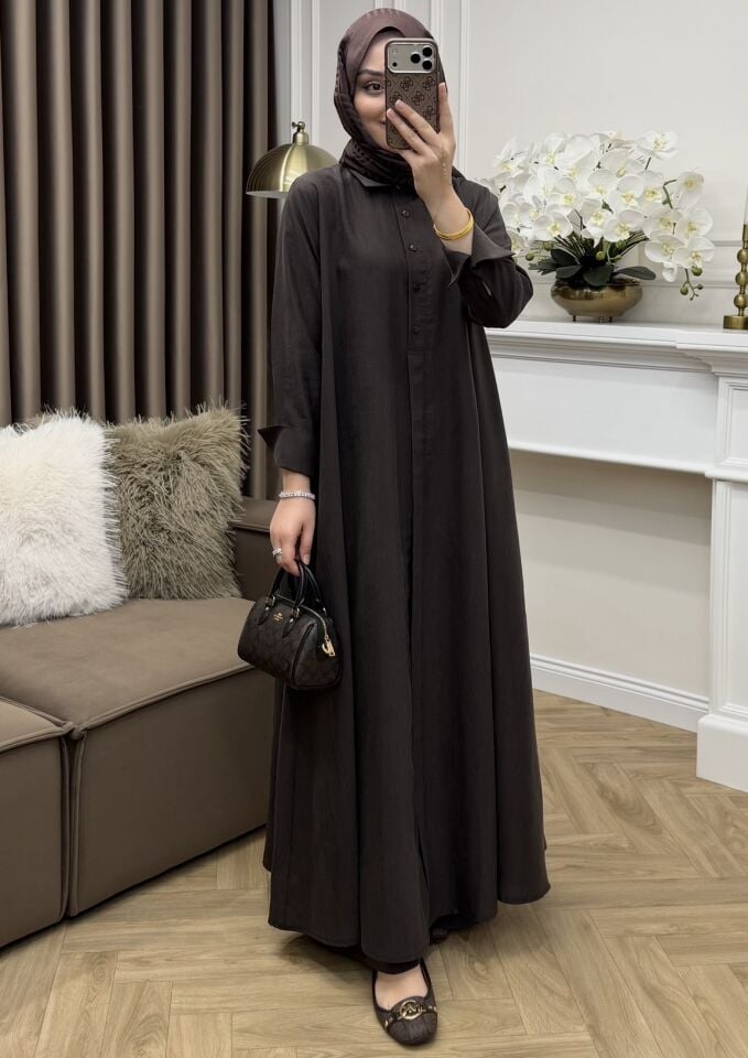 Mavera Tensel Cupra Takım Kahve