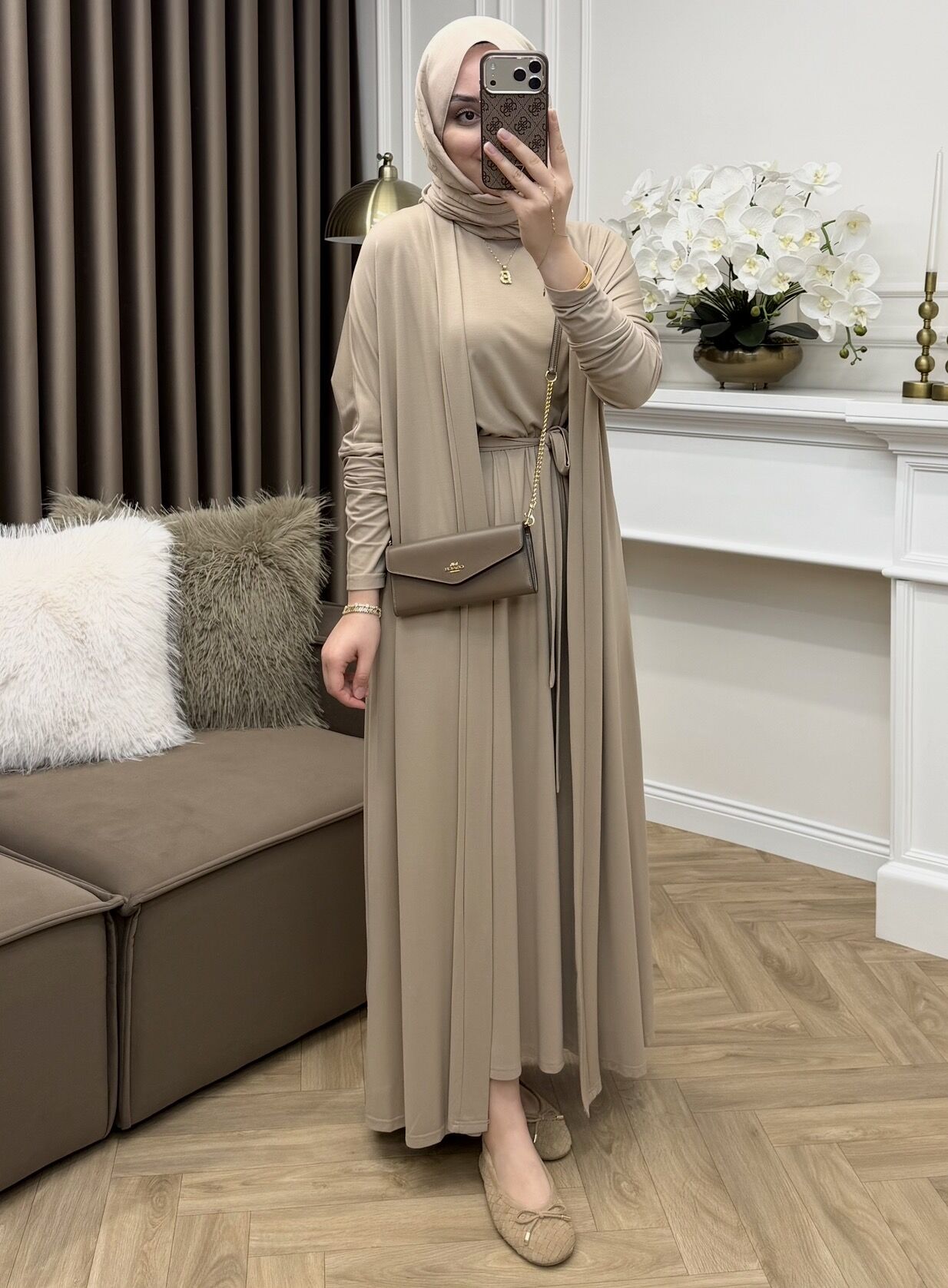 Loren Oysho Abaya Takım Vizon
