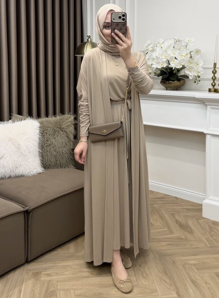 Loren Oysho Abaya Takım Vizon