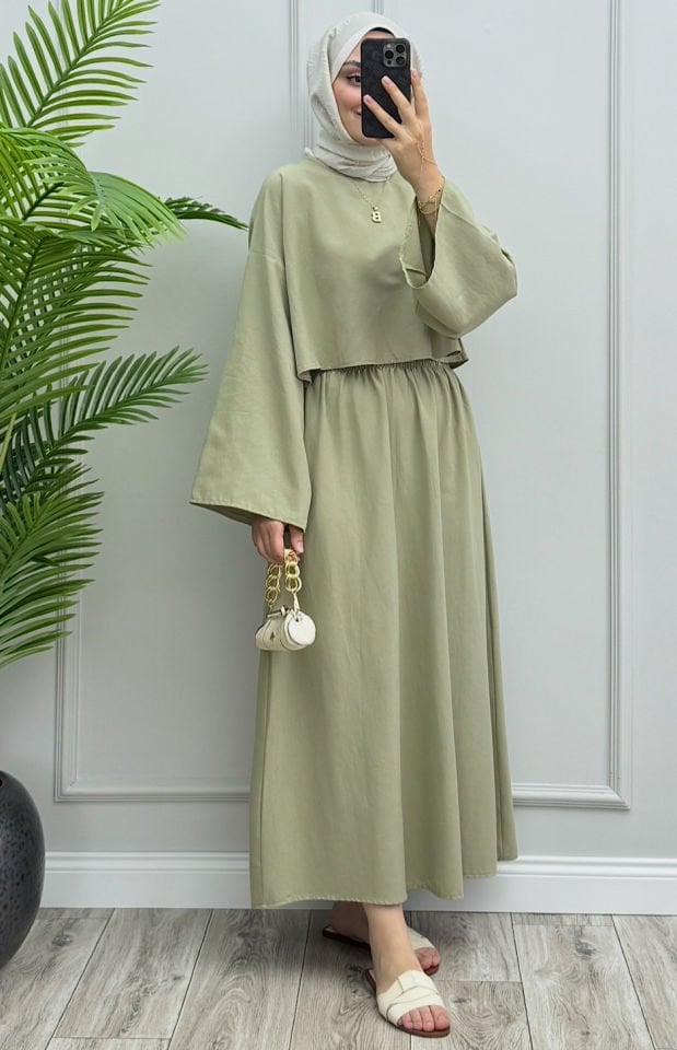 Dora Keten Etekli Takım Mint