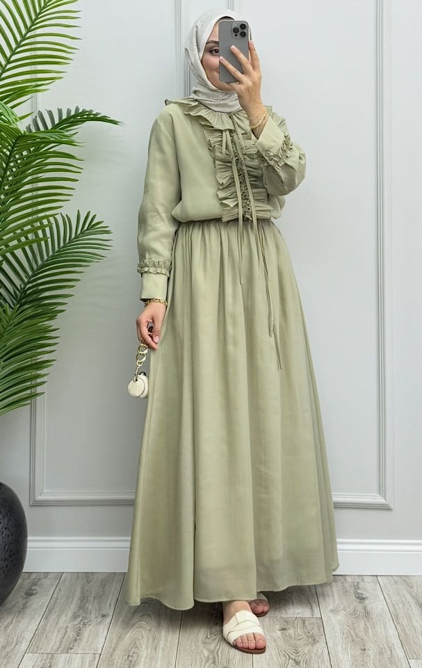 Violet Etekli Takım Haki