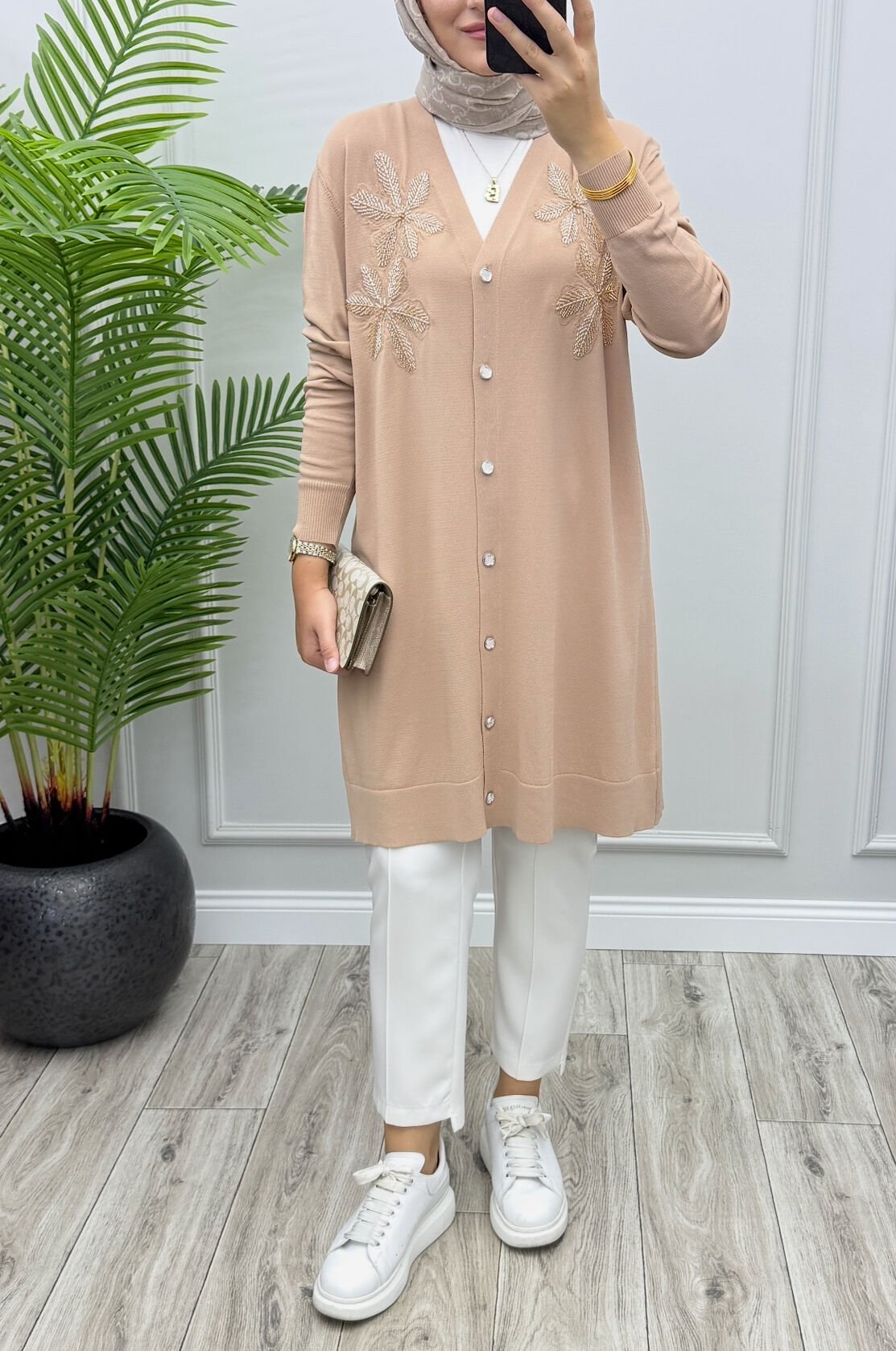 Melissa Merserize Hırka Nude