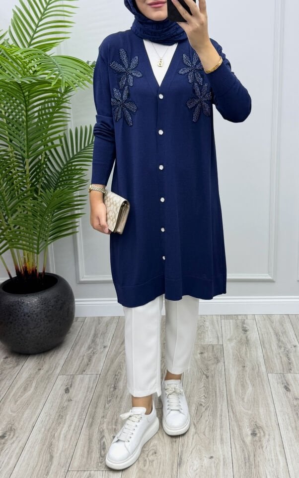 Melissa Merserize Hırka Lacivert