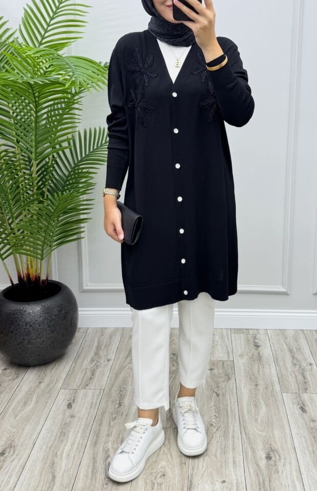 Melissa Merserize Hırka Siyah