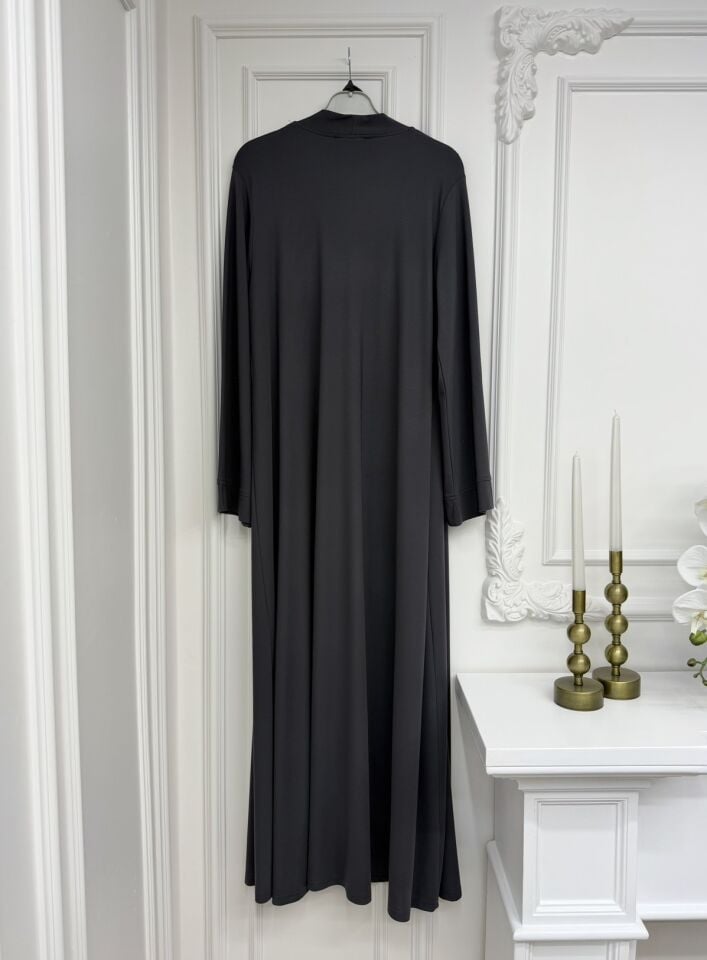 Pena Oysho Pantolonlu Abaya Takım Vizon