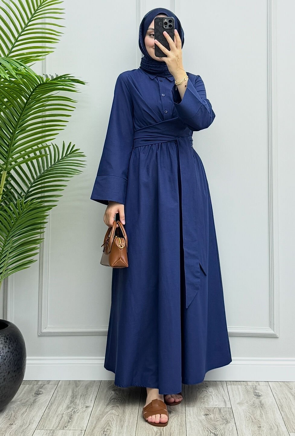 Zarif Elbise Lacivert