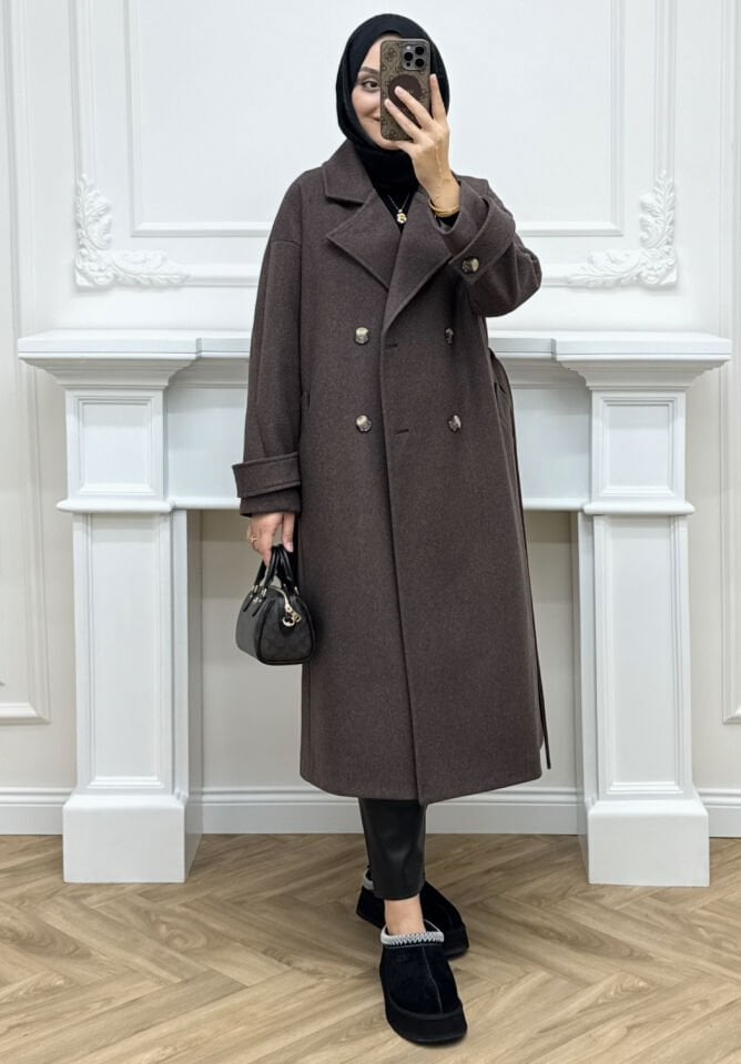 Quar Kaşe Kaban Kahve