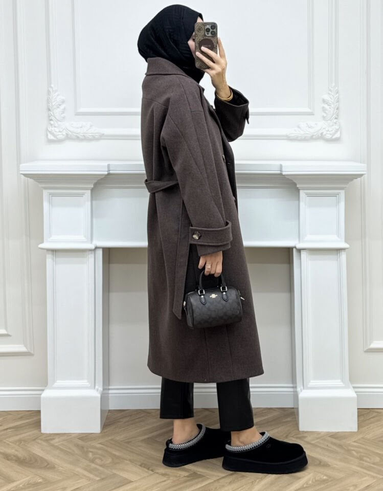 Quar Kaşe Kaban Kahve