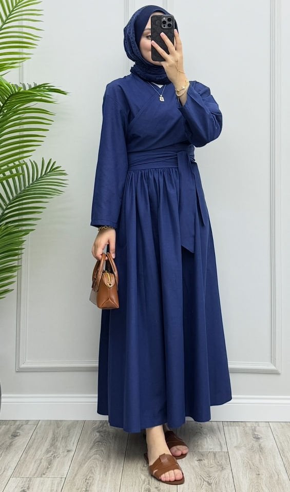 Monica Etekli Takım Lacivert