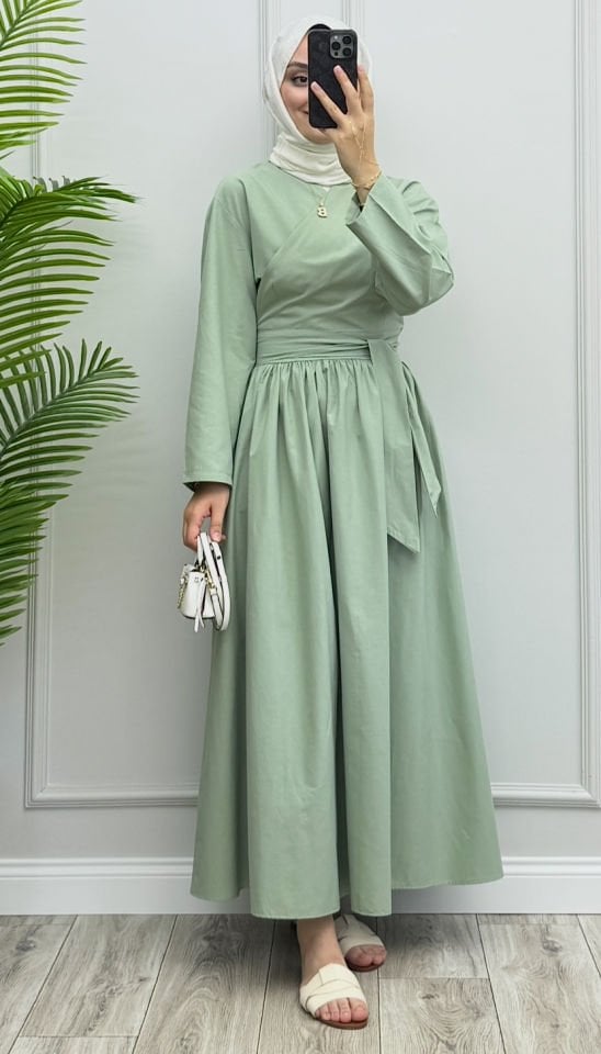 Monica Etekli Takım Mint