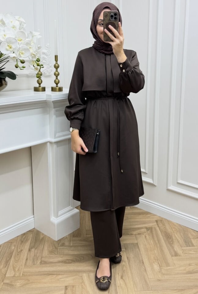 Selly Scuba Takım Kahve