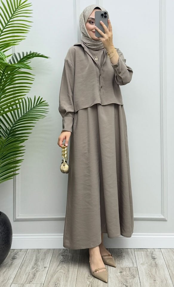 Valen Tensel Elbise Vizon