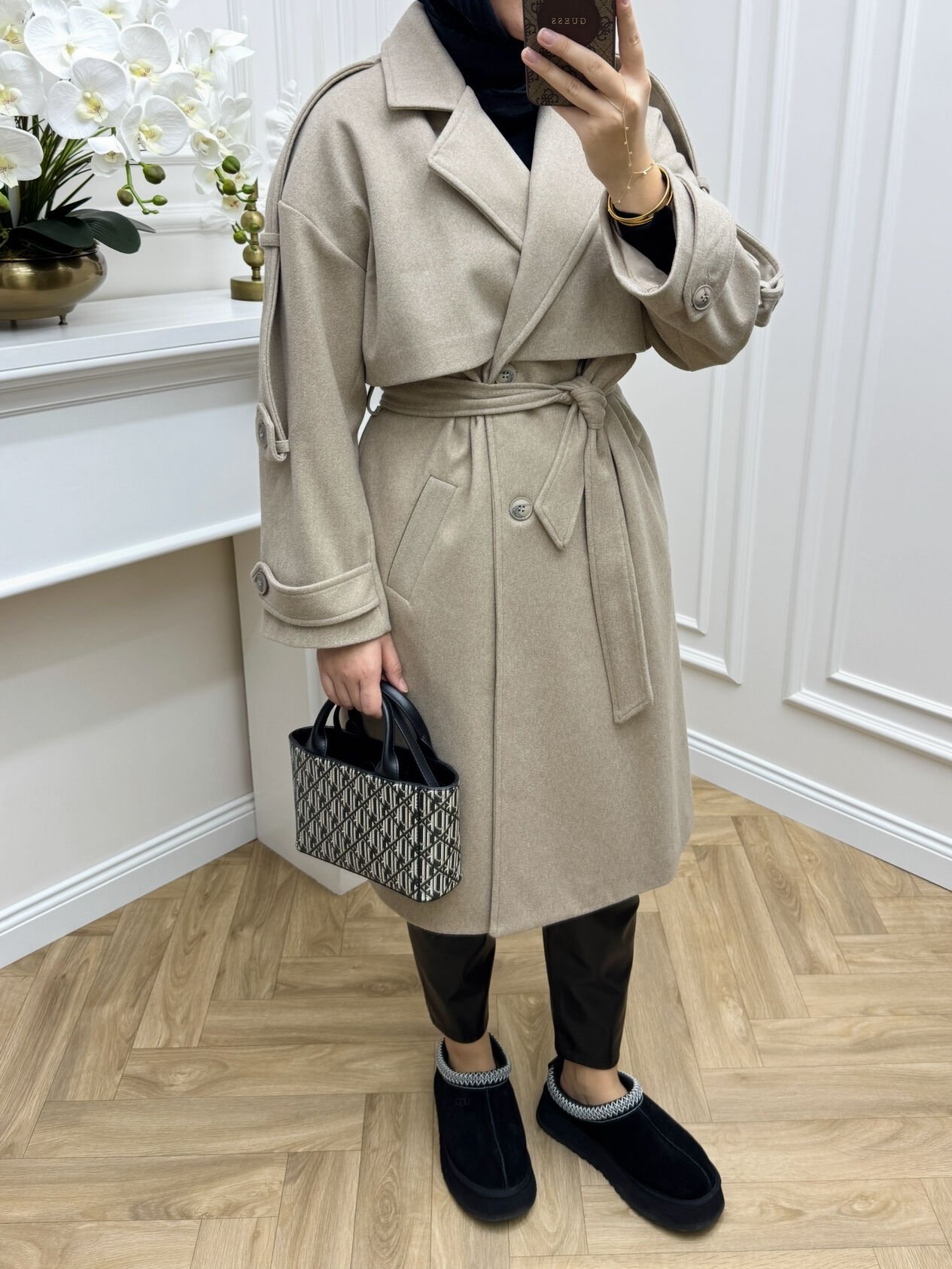 Mokka Kaşe Kaban Vizon