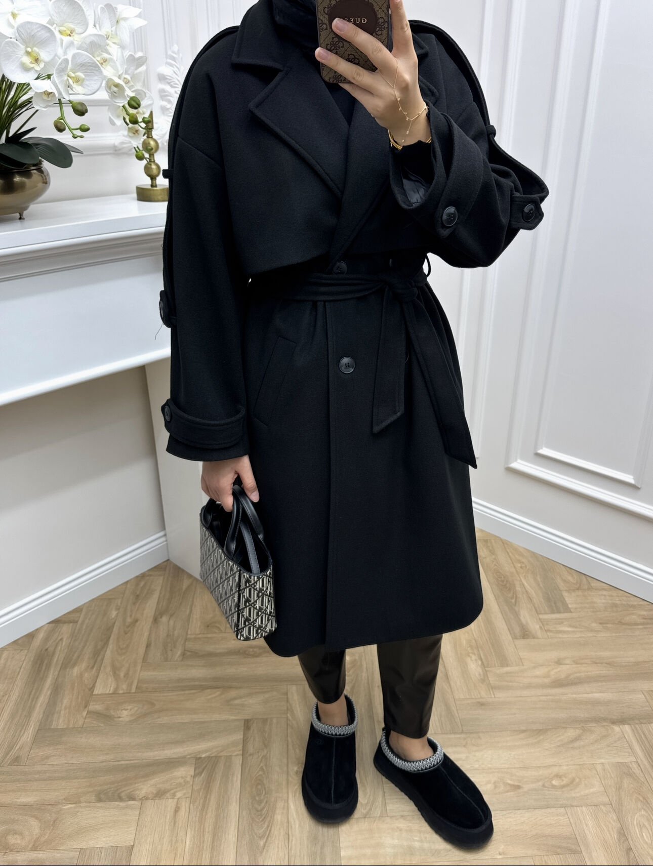 Mokka Kaşe Kaban Siyah