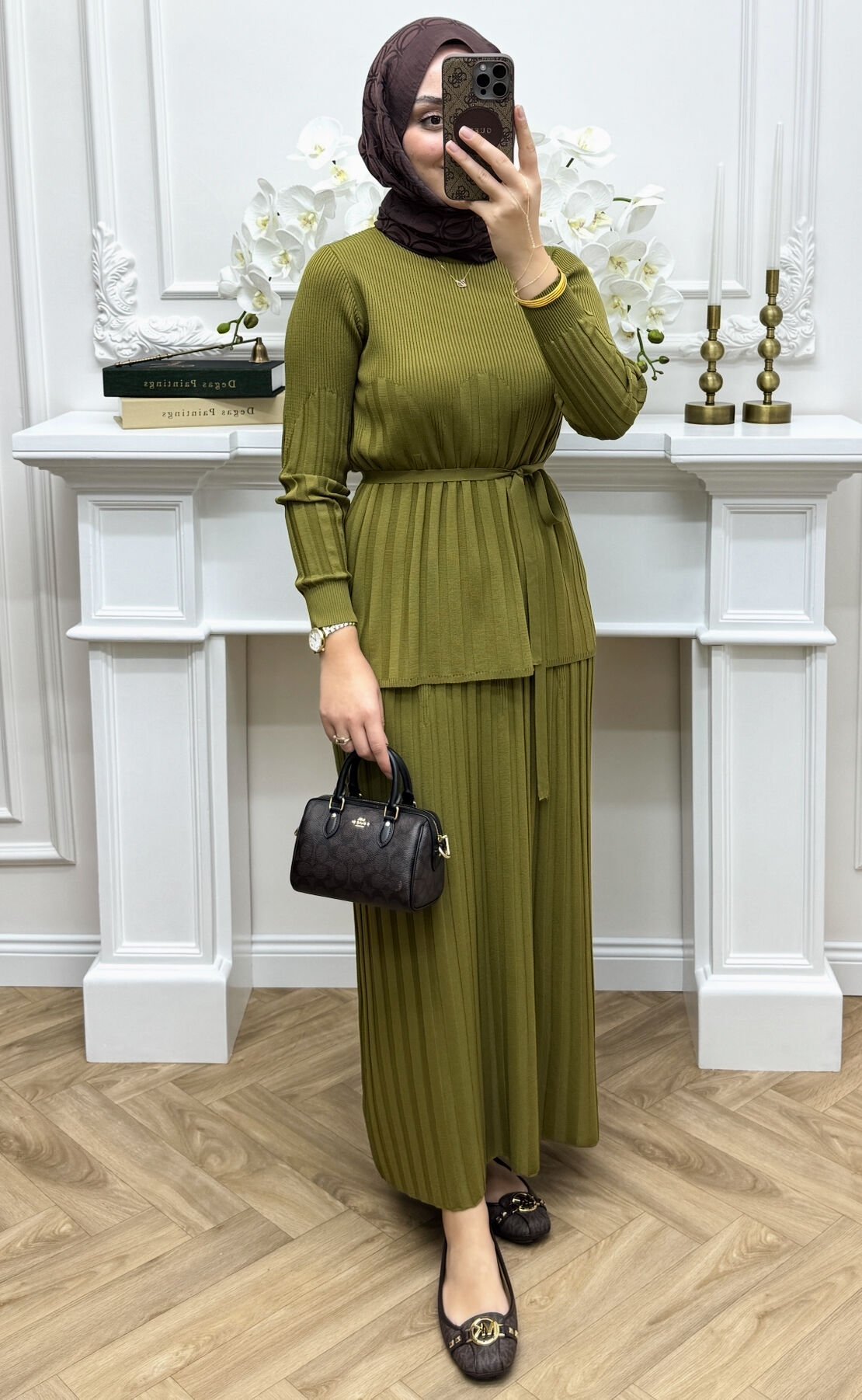 Maya Etekli Takım Yağ Yeşili