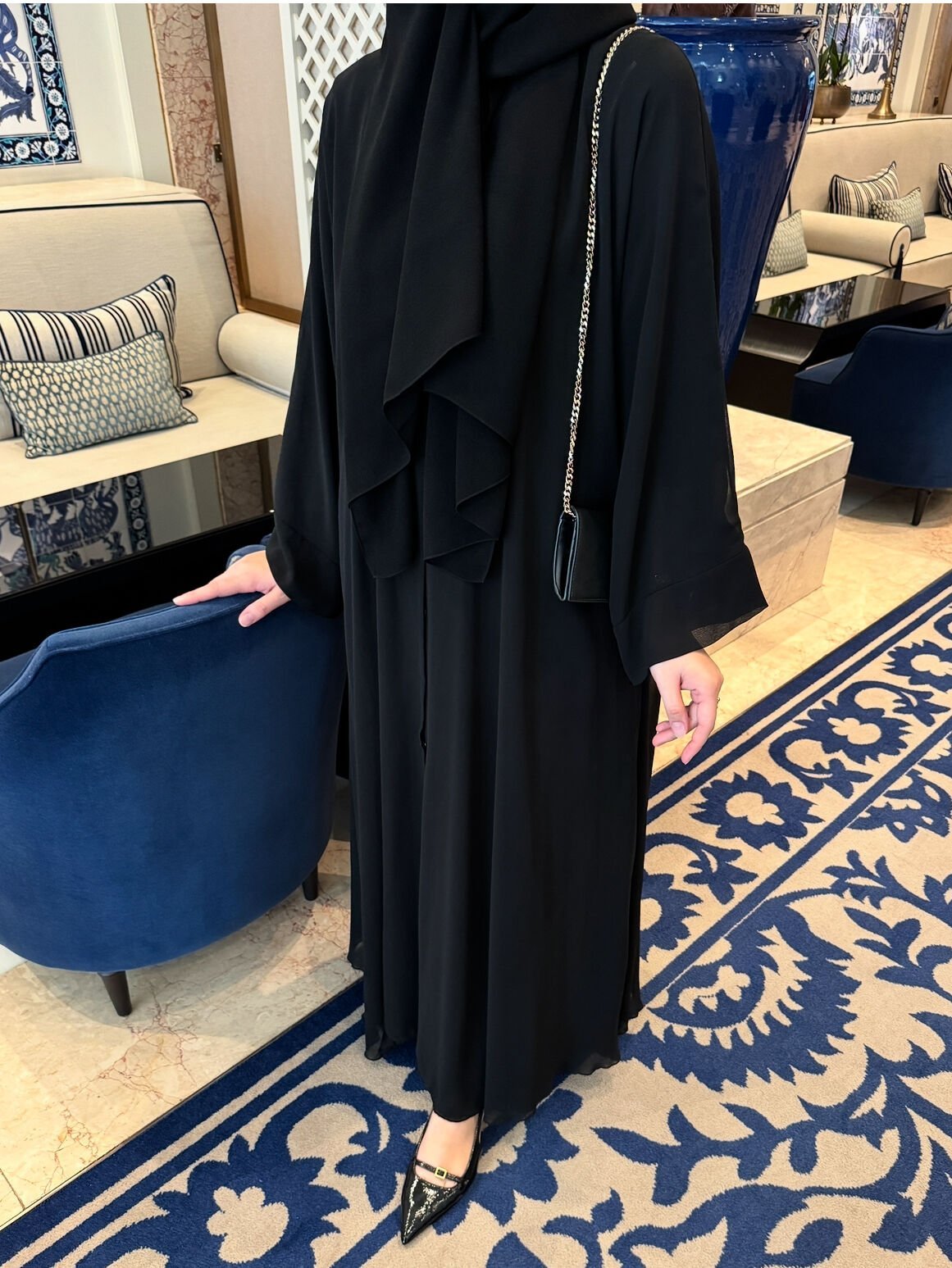 Almila Abaya Siyah (ÖN SİPARİŞ)