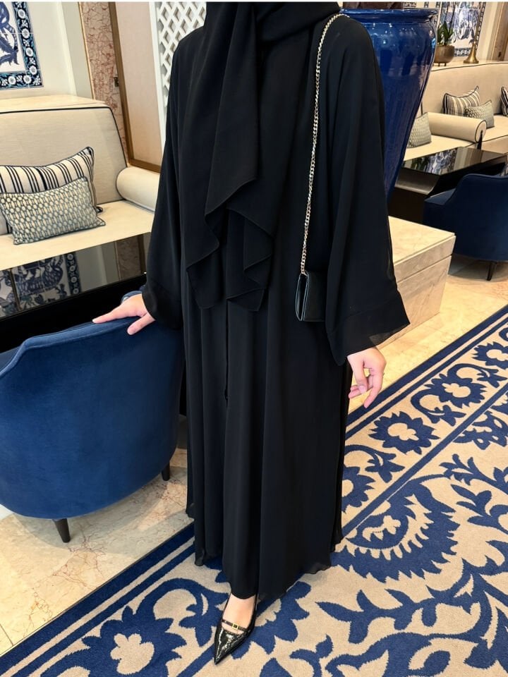 Almila Abaya Siyah (ÖN SİPARİŞ)