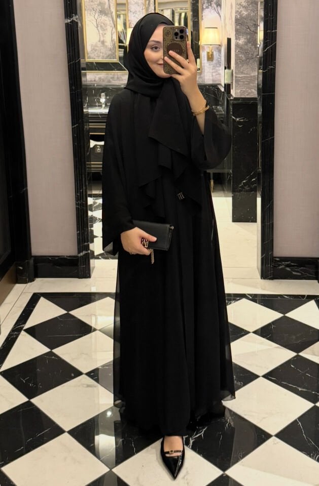 Almila Abaya Siyah (ÖN SİPARİŞ)