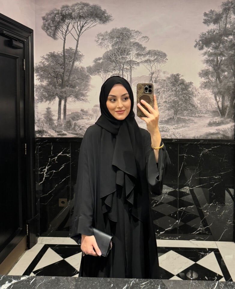 Almila Abaya Siyah (ÖN SİPARİŞ)