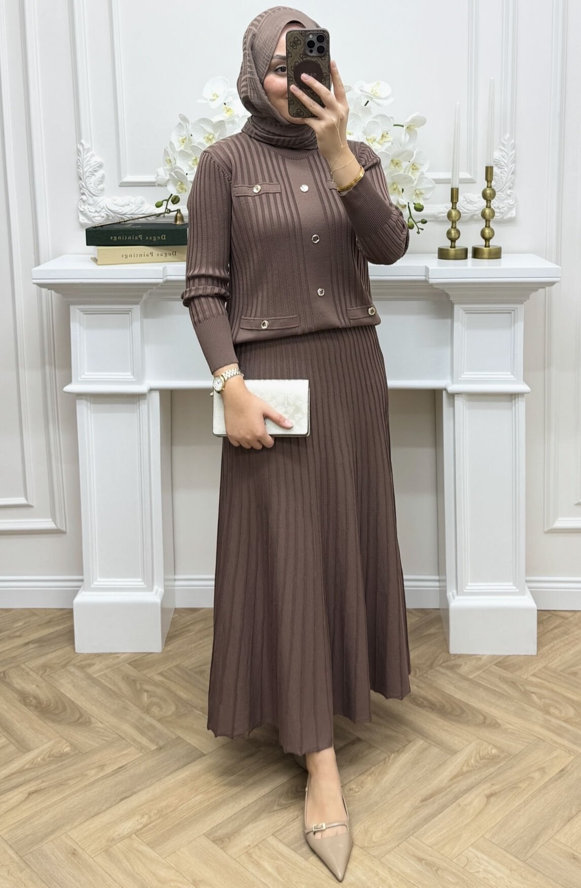 Galia Etekli Takım Vizon