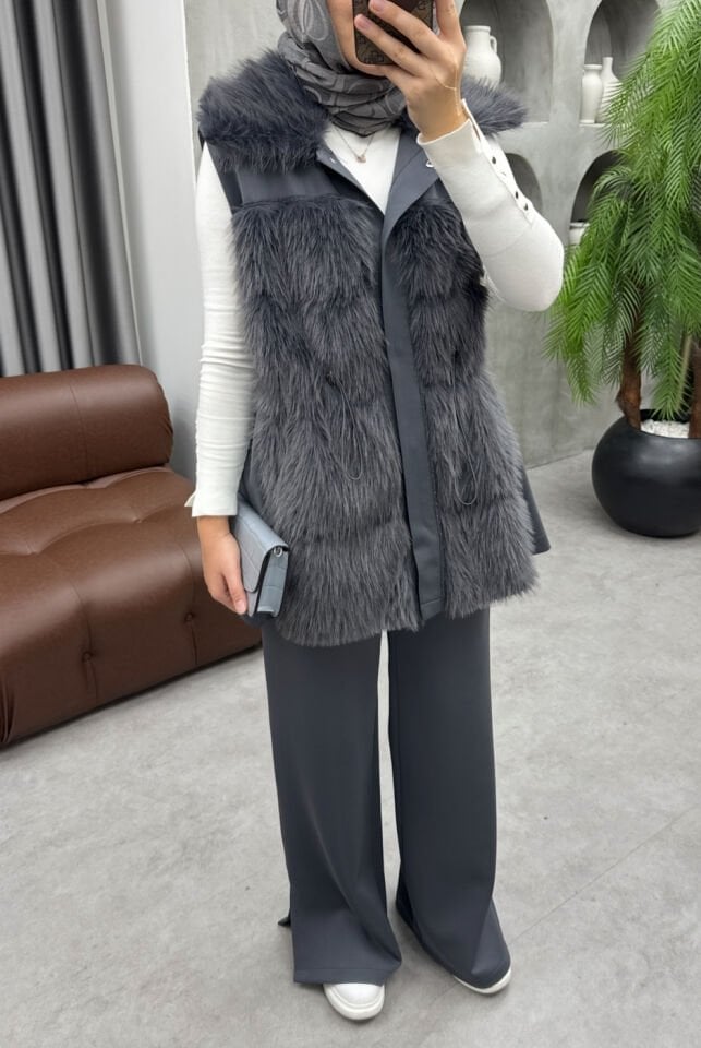 Hera Kürklü Scuba Takım Antrasit (ön sipariş)