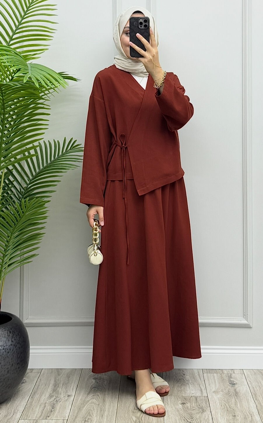 Hazel Keten Takım Kiremit