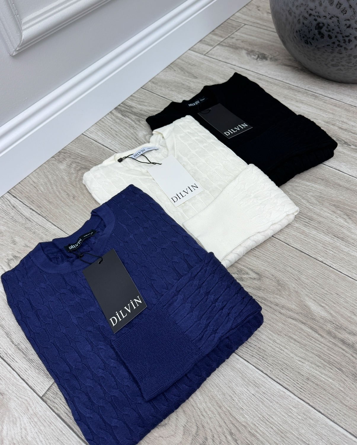 Dilvin Örgü Desen Kazak