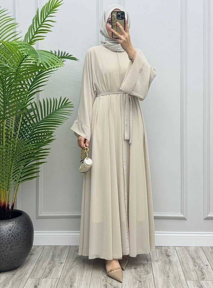 Almila Abaya Bej
