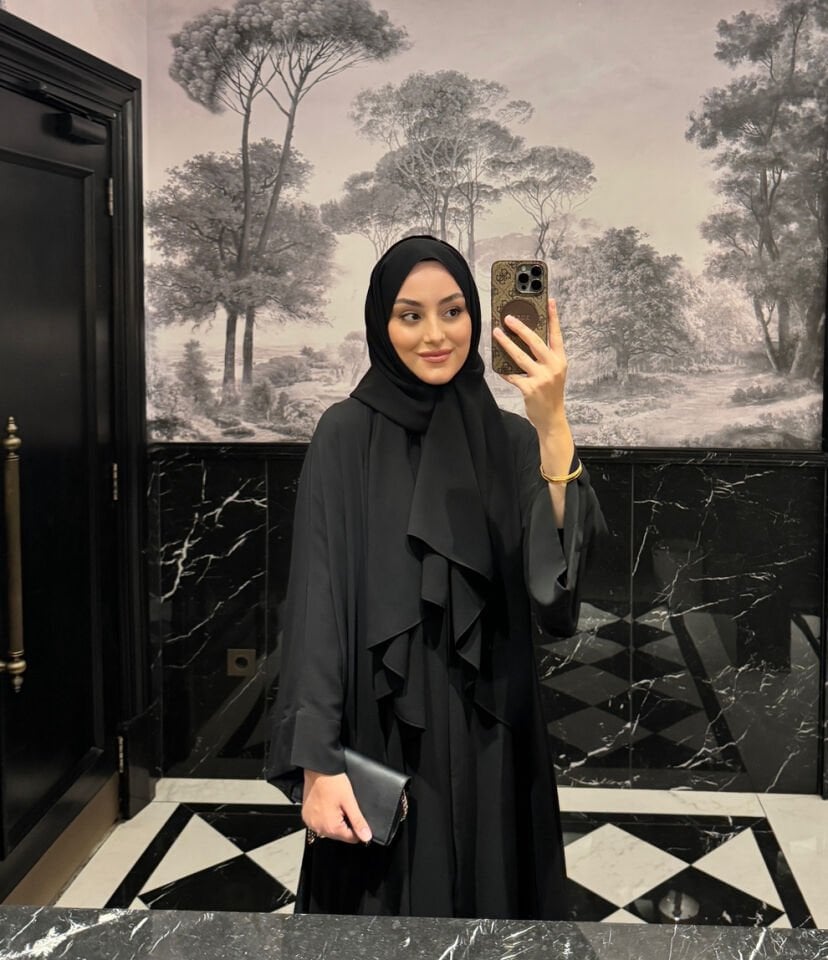 Almila Abaya Siyah