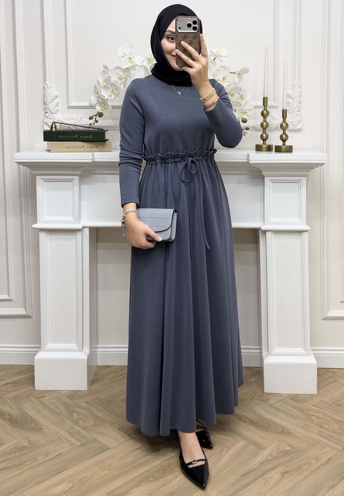 Bellina Oysho Elbise Antrasit