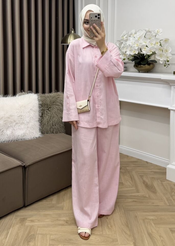 Karte Keten Takım Pembe