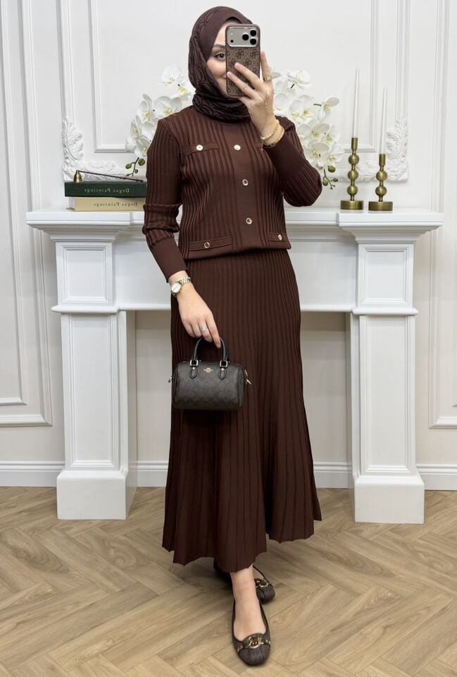 Galia Etekli Takım Kahve