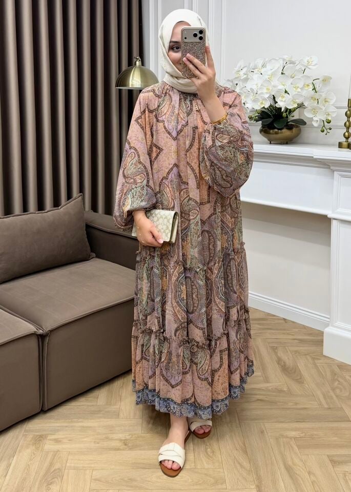 Harmoni Şifon Elbise